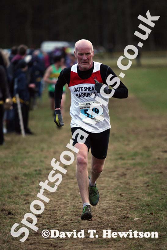 Alan Johnson (Gateshead Harriers) senior mens NEHL, Wallington Hall. Photo: David T. Hewitson/Sports for All Pics